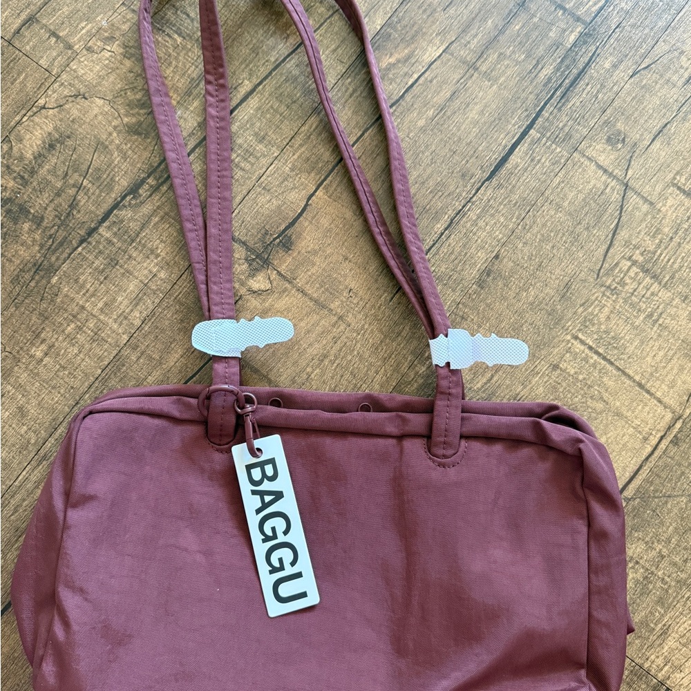 BAGGU bowler bag Mahogany